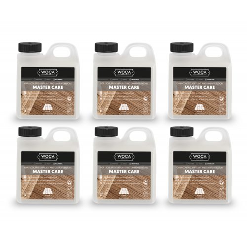 TRADE PRICE! Woca Master Care (formerly Vinyl Laminate & Lacquer Care) 6ltr total; box of 6 x 1L (WF) 684110A (DC)
